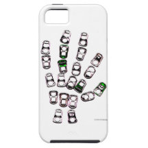 Soda can pull tab hand iPhone 5 case