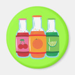 Soda Pop Bottles Magnets