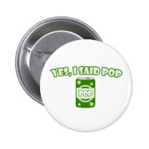 Soda Pop Pinback Buttons
