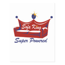 Sofa King Super Powered Post Card