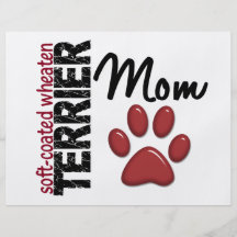 Soft-Coated Wheaten Terrier Mum 2 Flyer Design