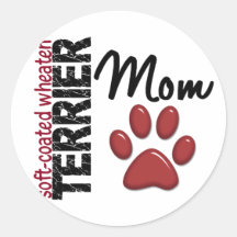 Soft-Coated Wheaten Terrier Mum 2 Stickers