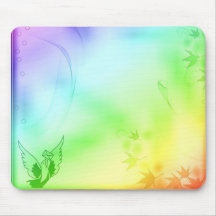 Soft Color Splash Mouse Pads