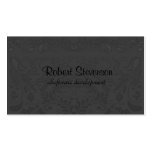 Soft Grey Business Cards