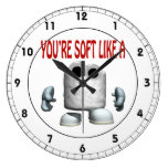 Soft Like A Marshmallow Wallclock