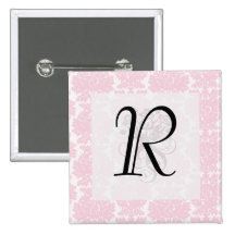 soft pink and white flourish damask pattern