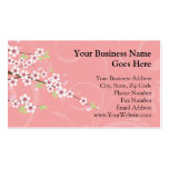 Soft Pink Cherry Blossom business cards