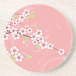 Soft Pink Cherry Blossom coasters