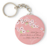 Soft Pink Cherry Blossom keychains