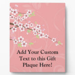 Soft Pink Cherry Blossom plaques