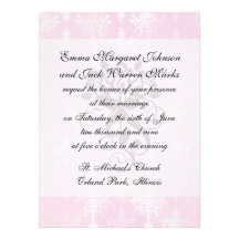 soft pink distressed damask pattern announcement