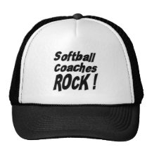 Softball Coaches Rock! Hat