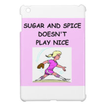 softball iPad mini cases