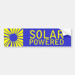 solar powered bumper stickers