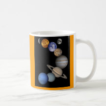 Solar System Montage Coffee Mugs