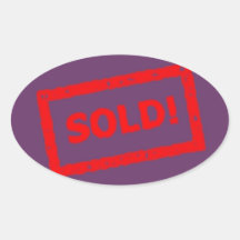 Sold! Stickers