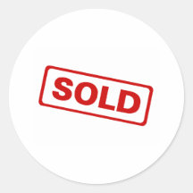 Sold Stickers