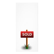 Sold_Vector_Clipart Personalized Rack Card
