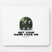 Soldier (Military Camouflage Retro Avatar) Mouse Pad