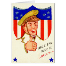 Soldier Pen Pal Vintage Card