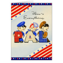 Soldier Pen Pal Vintage Card