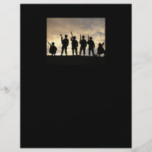 Soldier Silhouettes Flyer