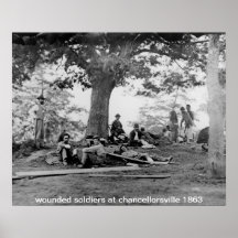 Soldiers at chancellorsville  Print