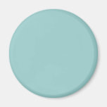 Solid Colour Light Blue 99CCCC Background Magnets