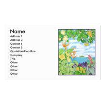 Solitary Paradise Business Cards