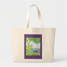 Solitary Paradise Canvas Bag