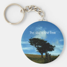 Solitary Tree - The sky is the limit | keychain