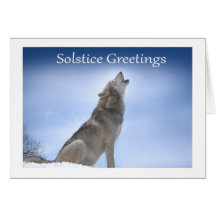 Solstice Greetings Greeting Cards