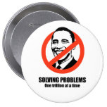Solving problems, one trillion at a time pinback buttons