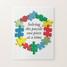Solving the Puzzle...White Puzzle