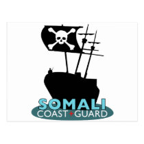 Somali Coast Guard postcards