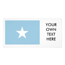 Somalia Flag Custom Photo Card