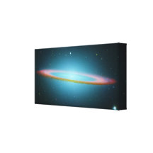 Sombrero Galaxy - M104 - wrapped canvas Gallery Wrap Canvas