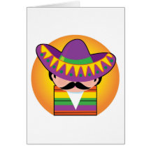 Sombrero Greeting Card