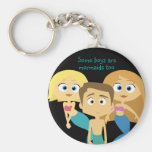 "Some Boys are Mermaids Too" Key Chains