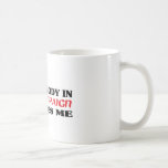 Somebody in Champaign loves me t shirt Mugs