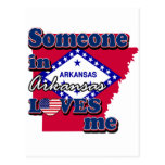 Someone in Arkansas loves me Post Card