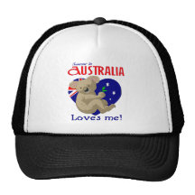 Someone in Australia Loves Me  Koala Trucker Hats