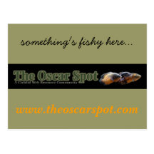 Something's Fishy Here Post Card