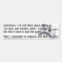 Sometimes... 360 bumper stickers