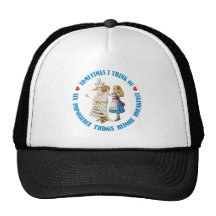 SOMETIMES I THINK OF SIX IMPOSSIBLE THINGS HATS