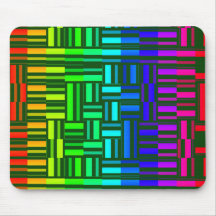 Somewhat Distorted Rainbow Mousepads
