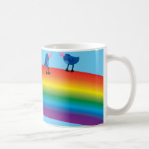 Somewhere over the rainbow mug