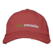 SOMMELIER TSHIRTS EMBROIDERED HAT