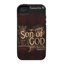 Son of God, Romans 8:14 Christian iPhone 4 Cases