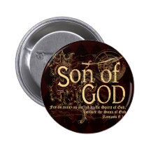 Son of God, Romans 8:14 Christian Pins